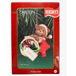 Carlton Cards Hershey's Yummy Yule Bear Ornament